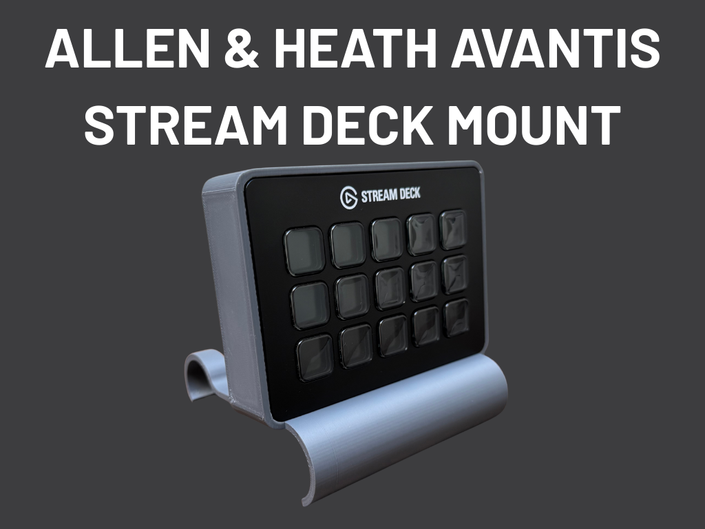 Allen & Heath Avantis Stream Deck Mount