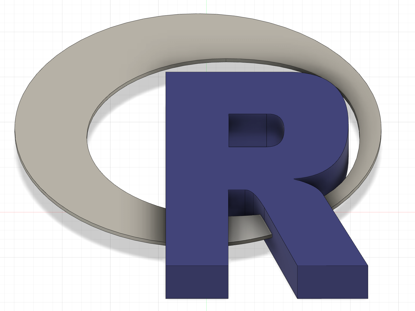 R programming language logo