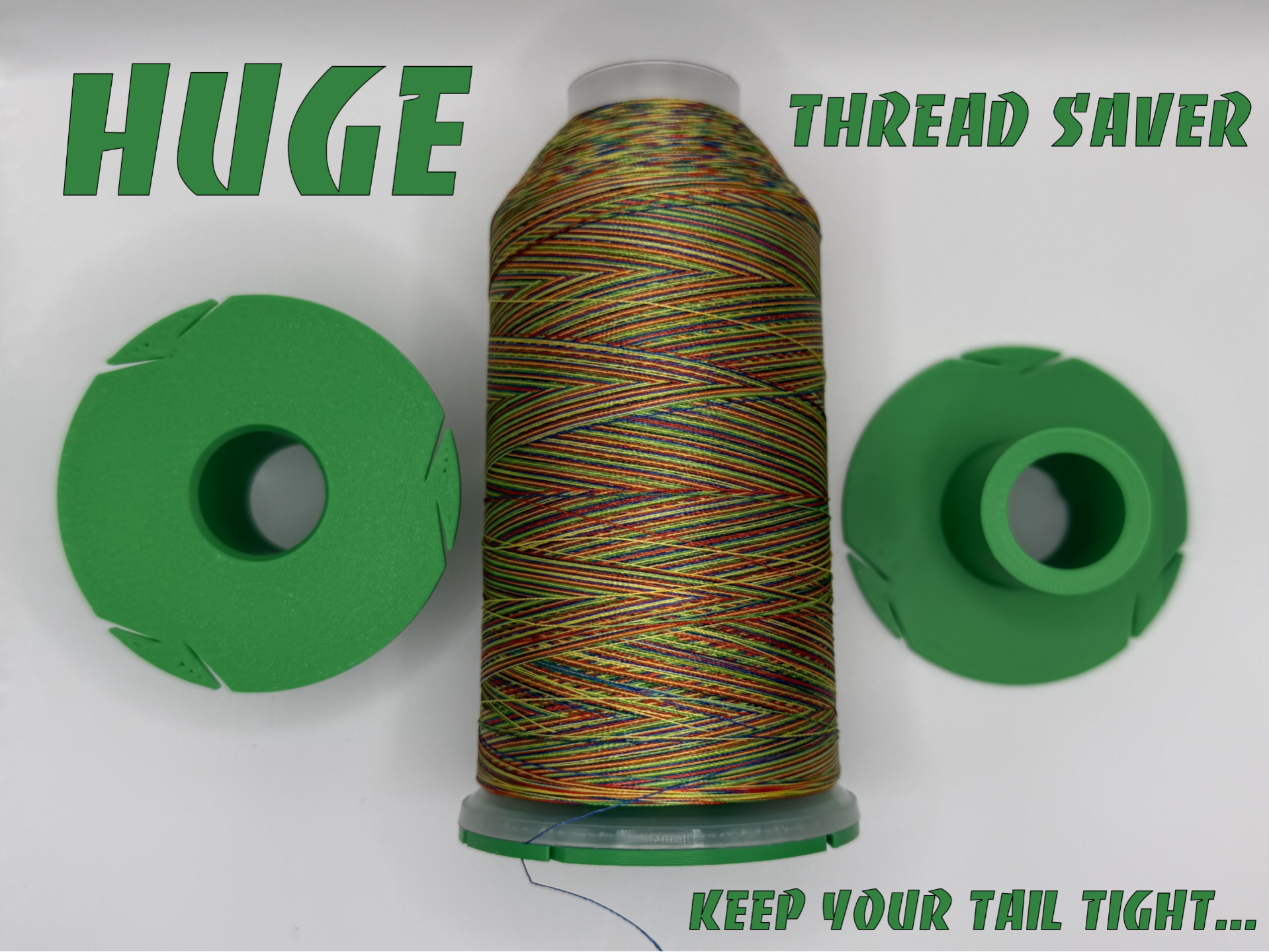 Huge Embroidery Spool Thread Saver