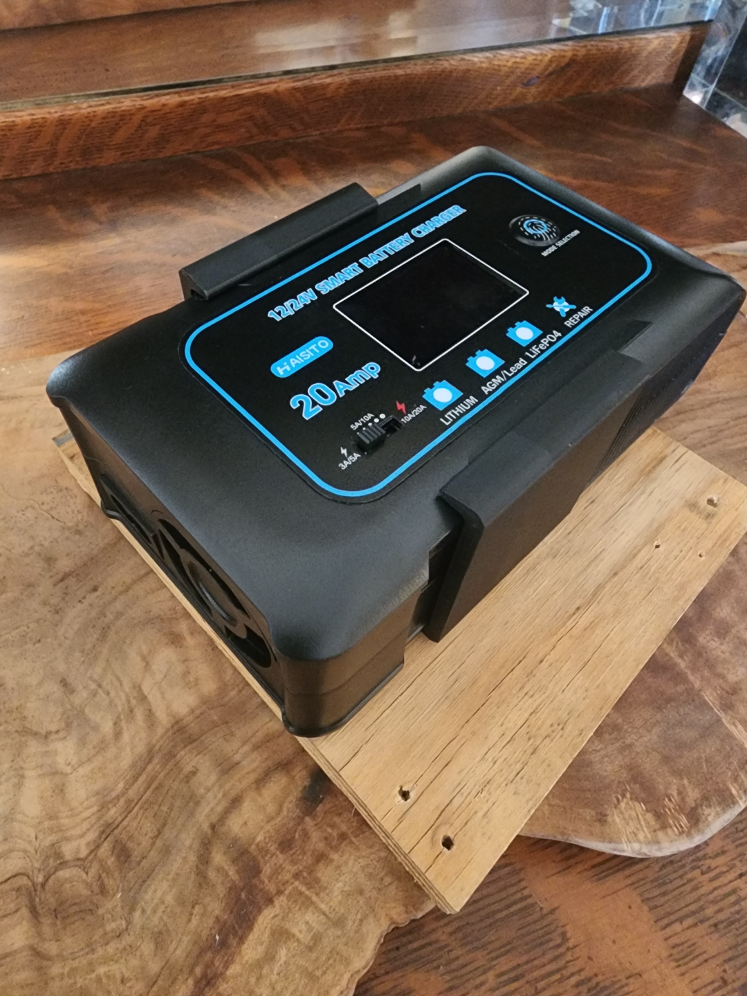 20 Amp Lithium Battery Charger Mount - Haisito