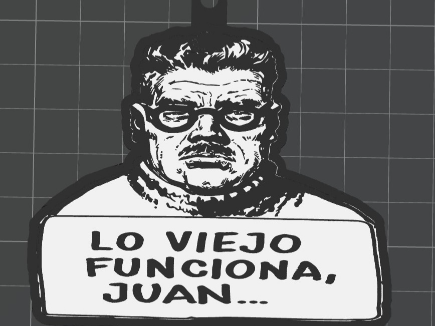 Llavero El Eternauta Favalli lo viejo funciona