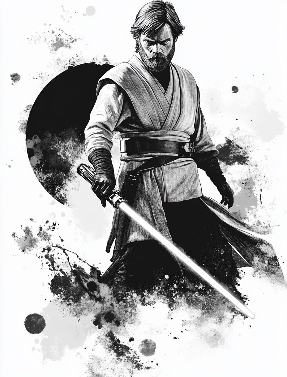 Obi Wan Kenobi hueforge