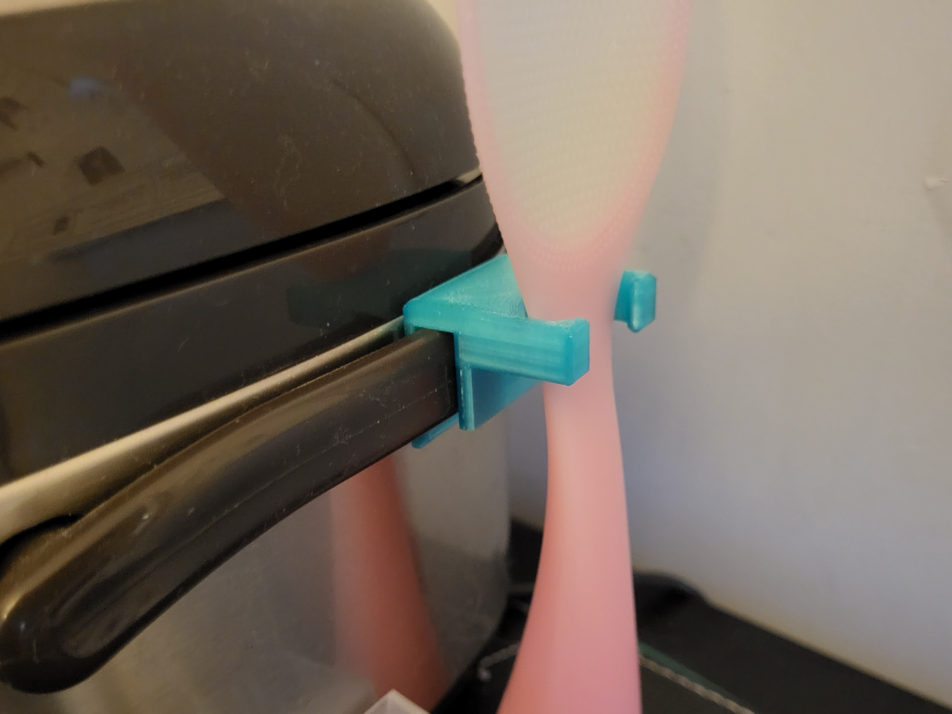 Zojirushi rice spoon clip-on holder