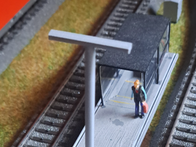 Lamp for TrainstationH0