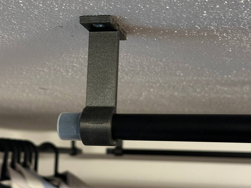 Ceiling-Mounted 20mm Rod Bracket