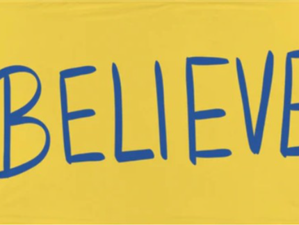 Believe -- Ted Lasso Lightbox