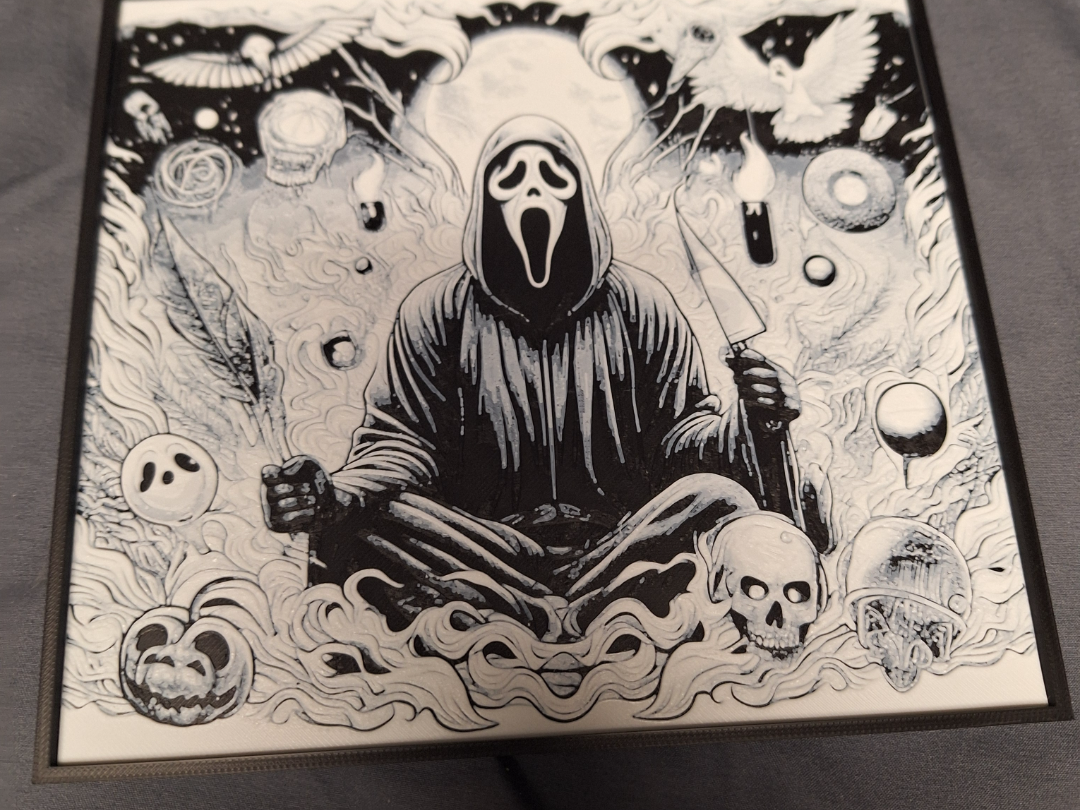 Scream/ Ghostface Hueforge