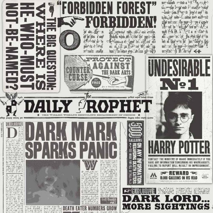 Harry Potter Newspaper 200mmx200mm