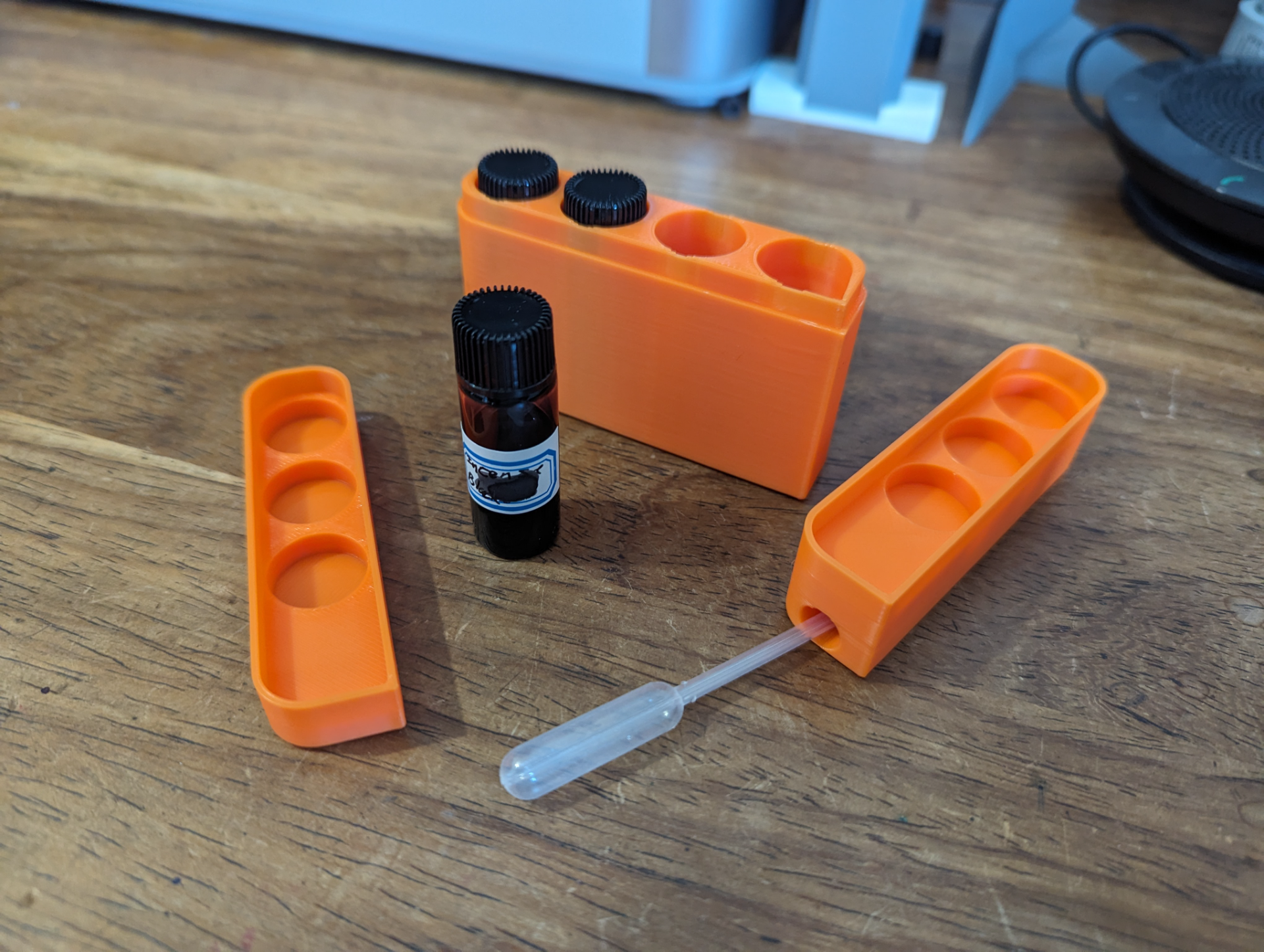 Travel Ink vial holder