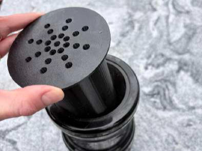 Cemetery vase insert