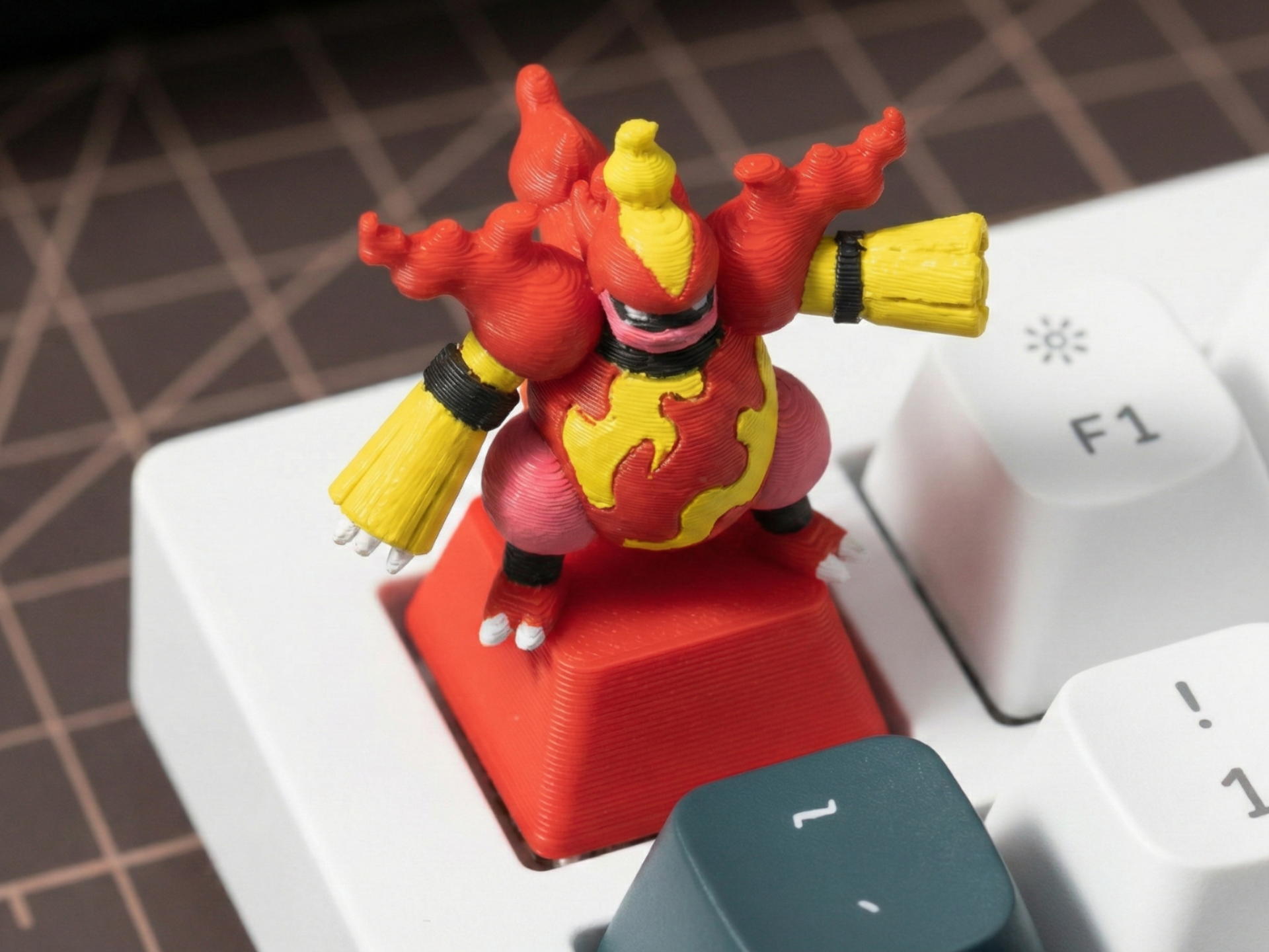 Magmortar – Pokémon Mechanical Keyboard Keycap