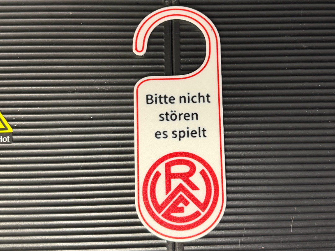 Türhänger Rot-Weiß-Essen