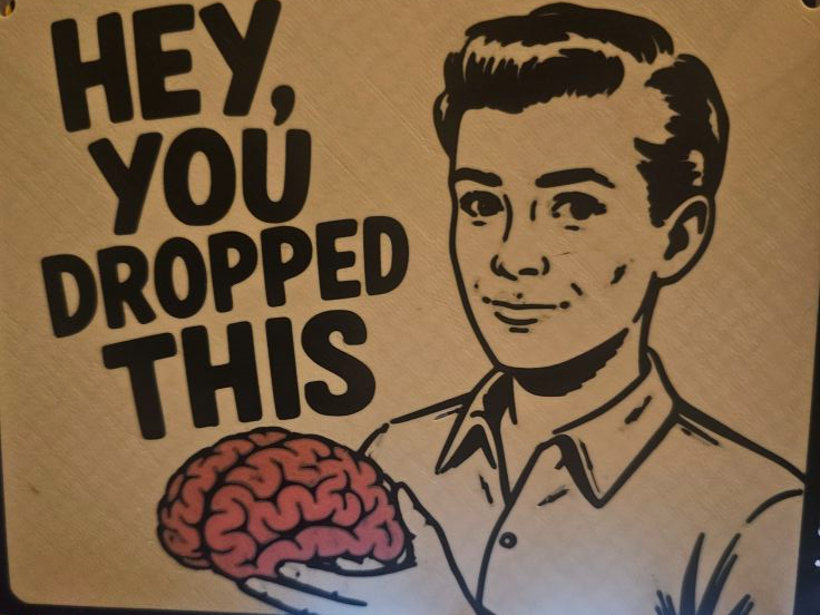 Here you dropped this