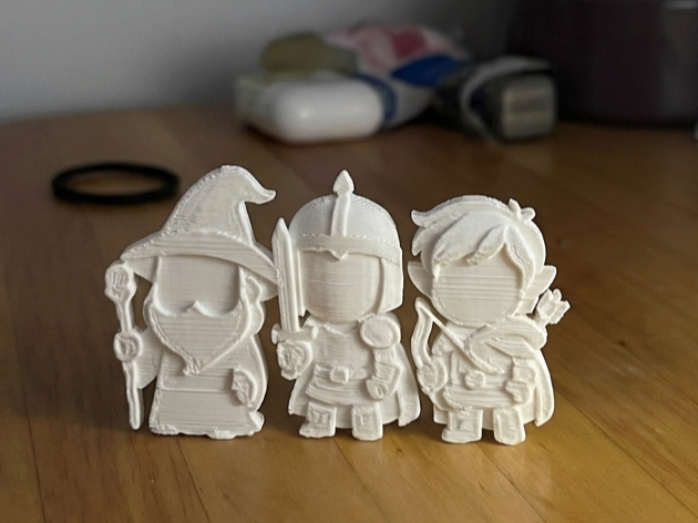 Chibi Fantasy Heroes Set