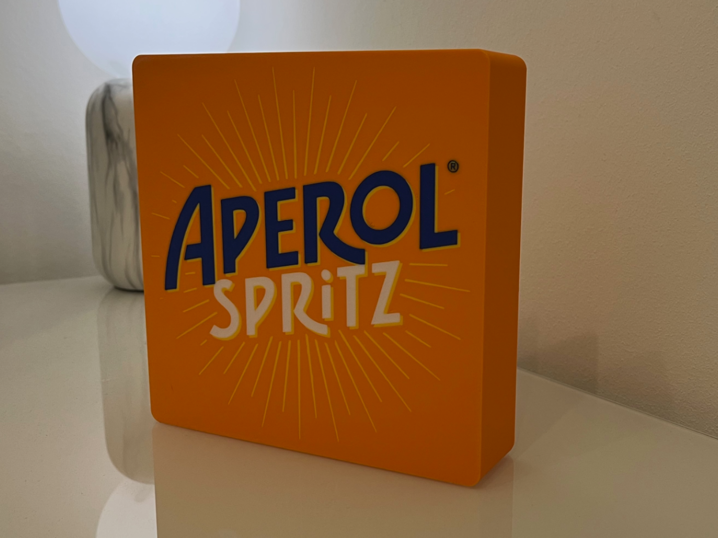 Aperol Spritz Lightbox