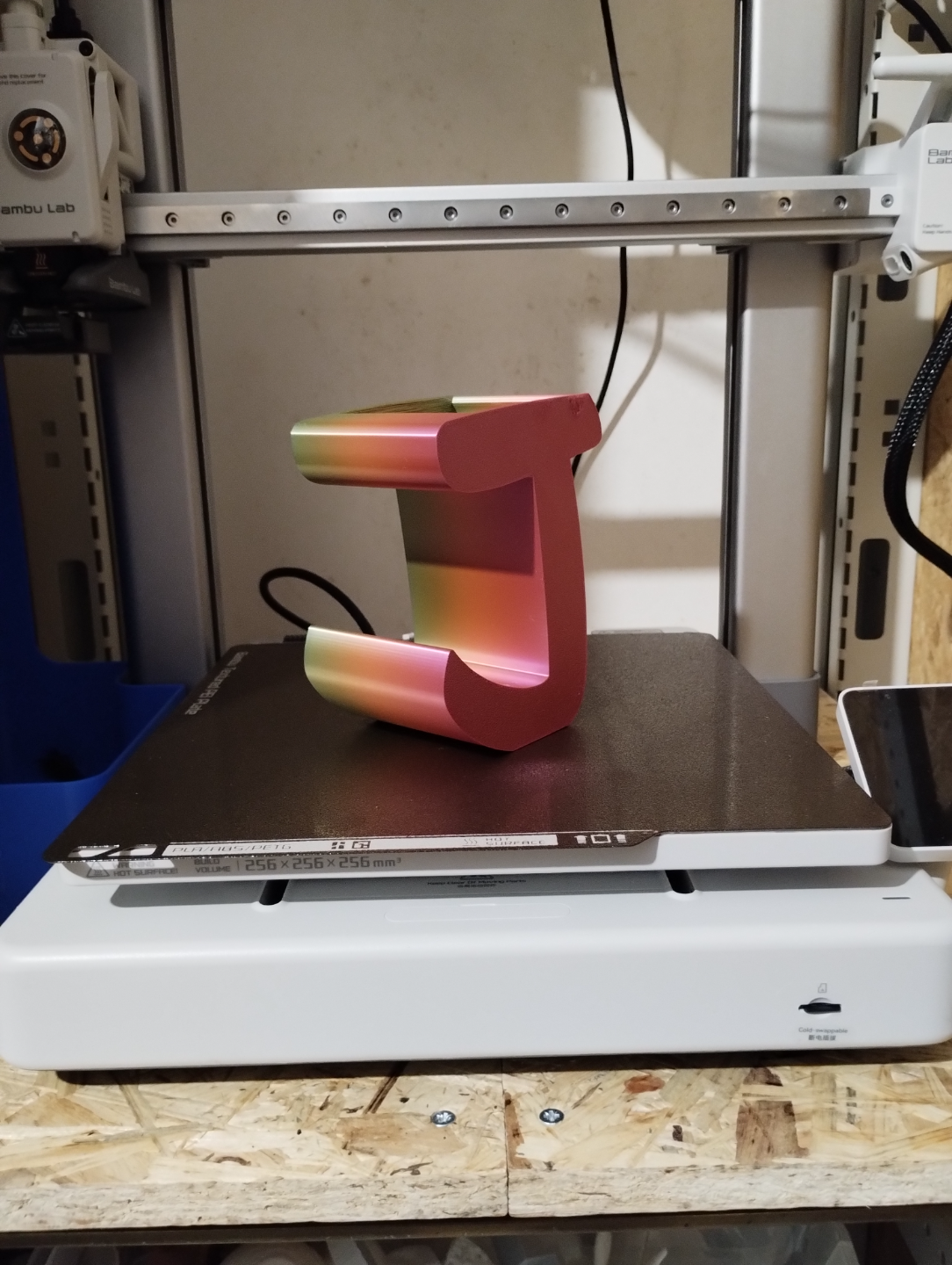 J pencil holder