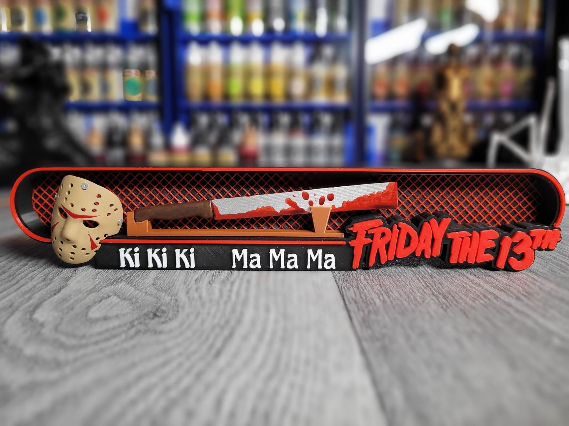 Friday the 13th movie sign.