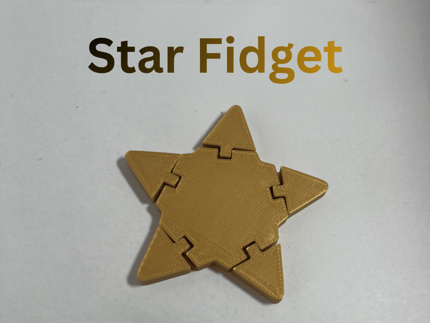 Articulated Star Fidget