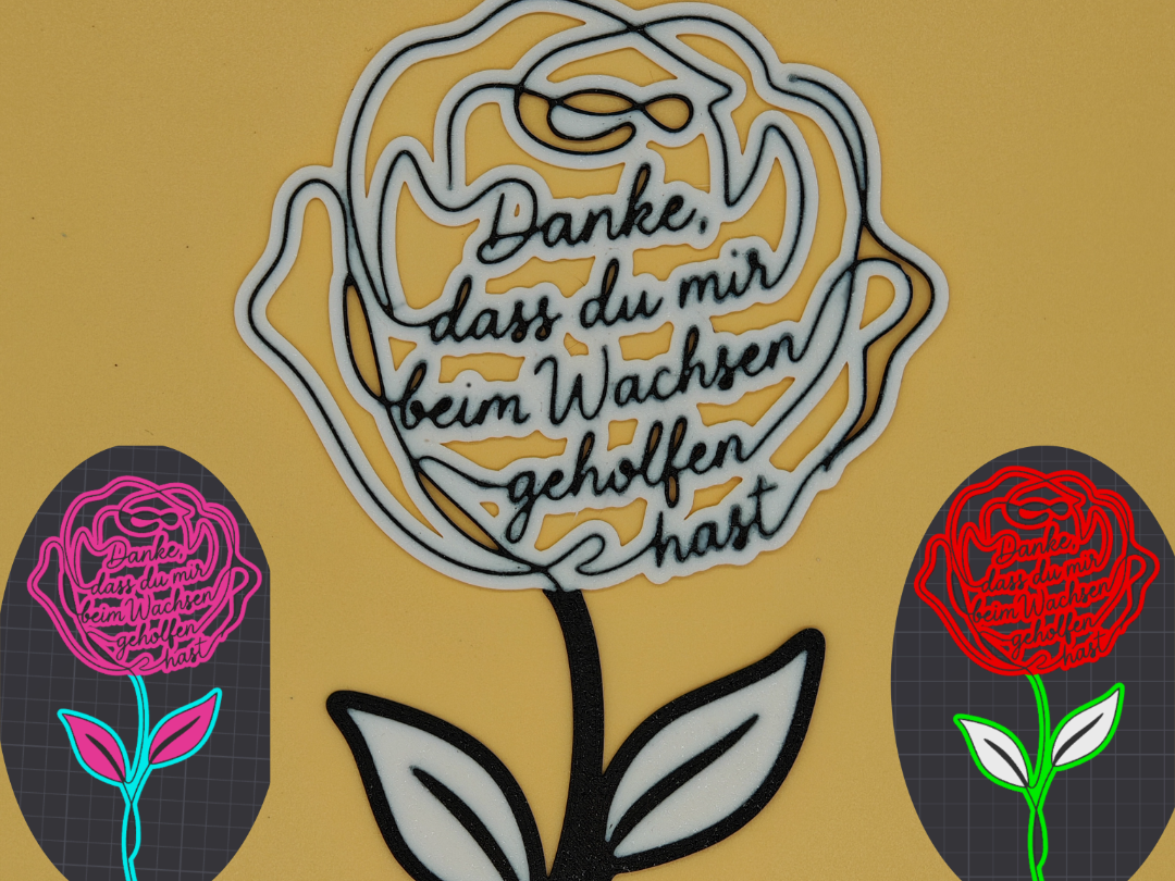 Danke, dass du mir beim Wachsen geholfen hast