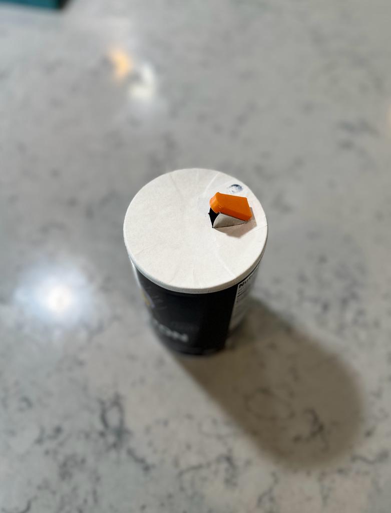 Easy Salt Can Lid Cover