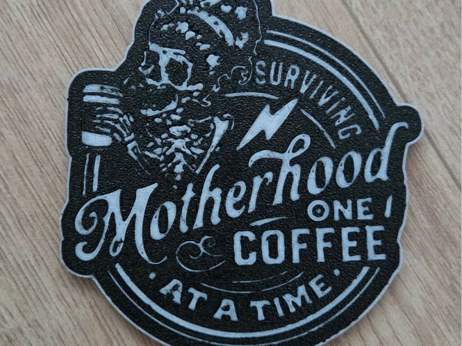 Coffe Time Mother Day Coaster