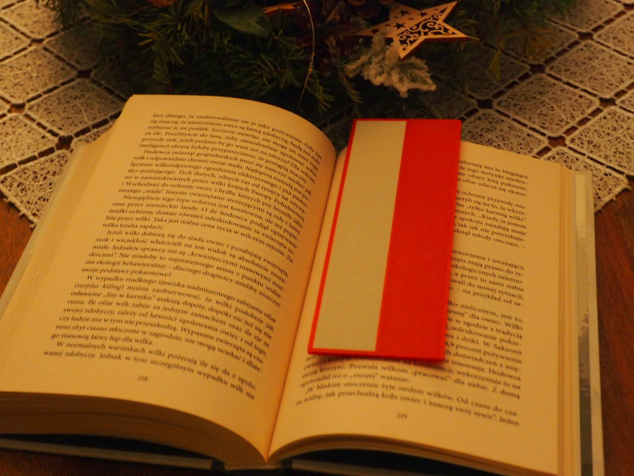 Zakładka do książki Polska Flaga Polish Bookmark