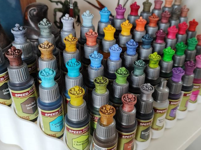 Army Painter Vallejo / Speedpaint Swatch Toppers