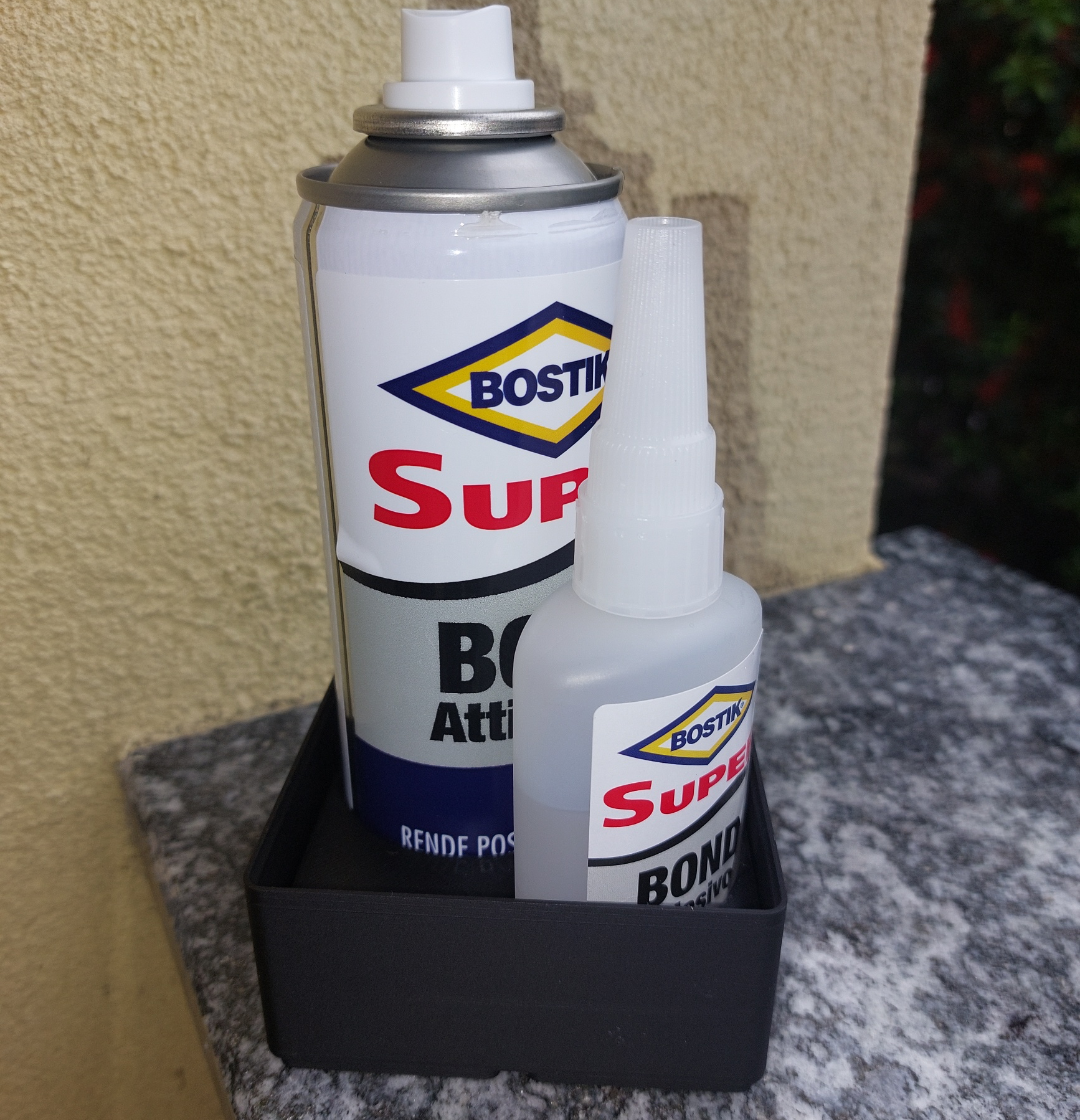 Bostik Superbond 50g + 200 ml Gridfinity 2x2