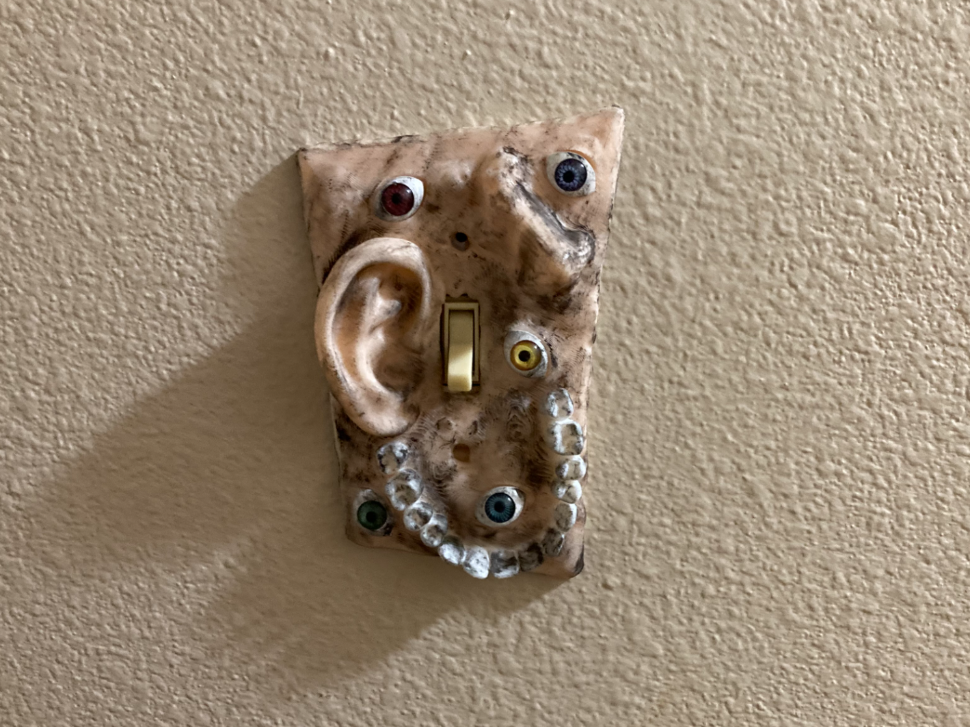 Fleshy Eye Light Switch Cover