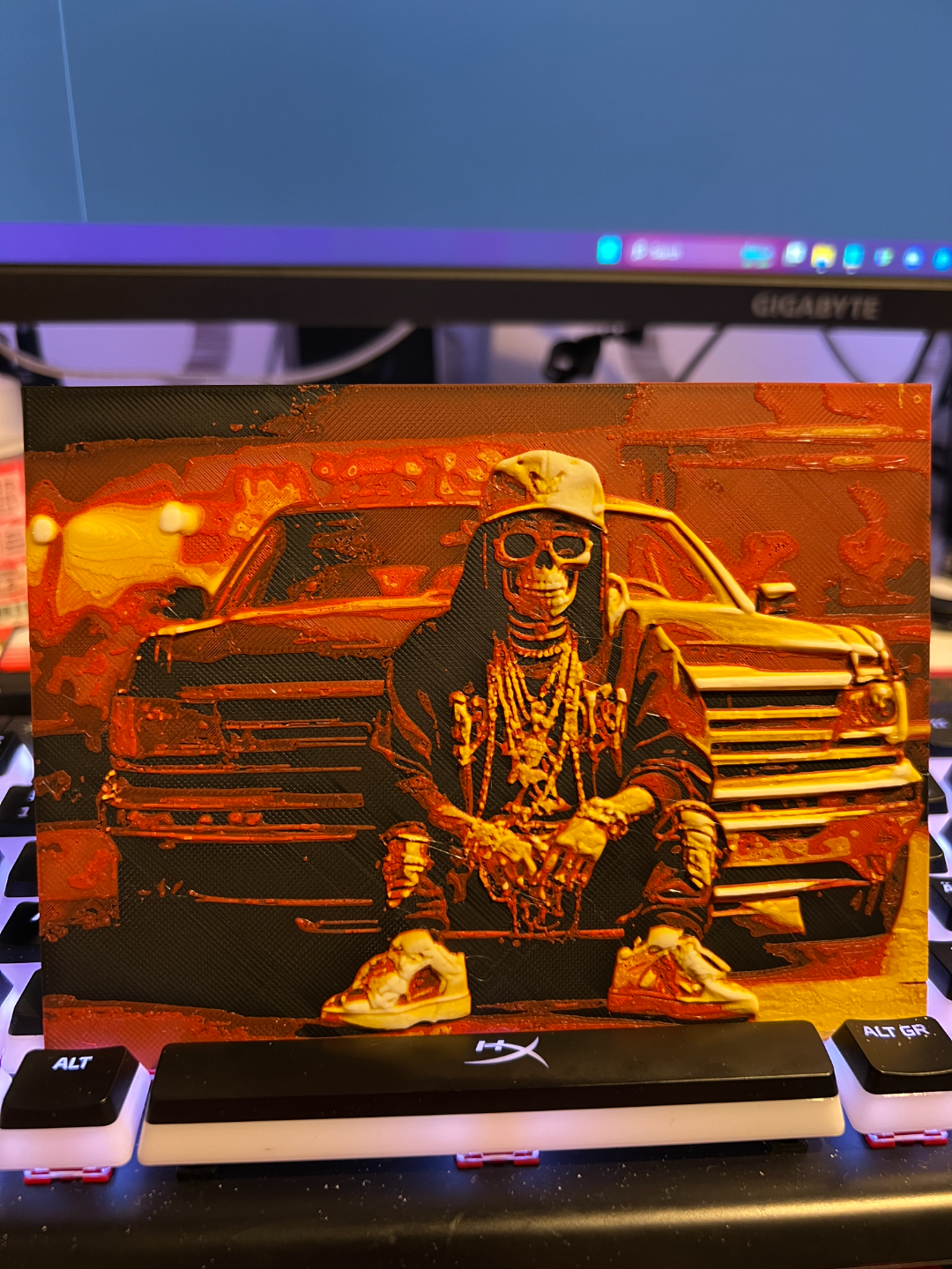 Gangsta Skeleton - Hueforge