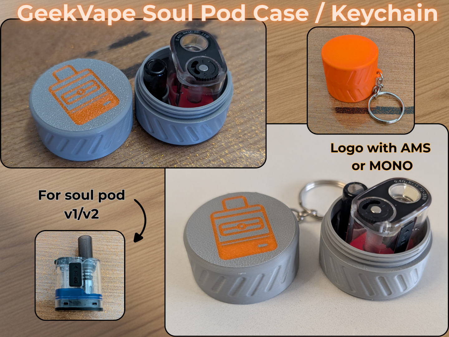 GeekVape Soul Pod Case / Keychain