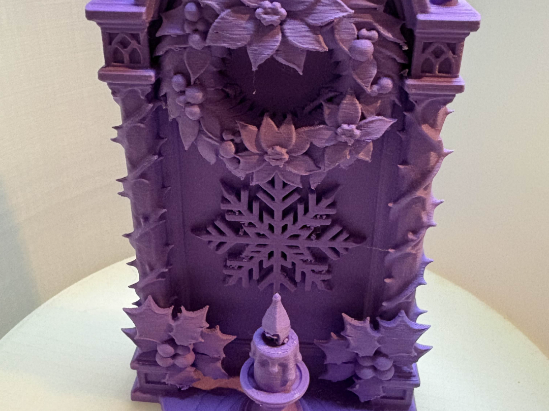 Snowbound Holly Shrine – The Winter Bloom Altar