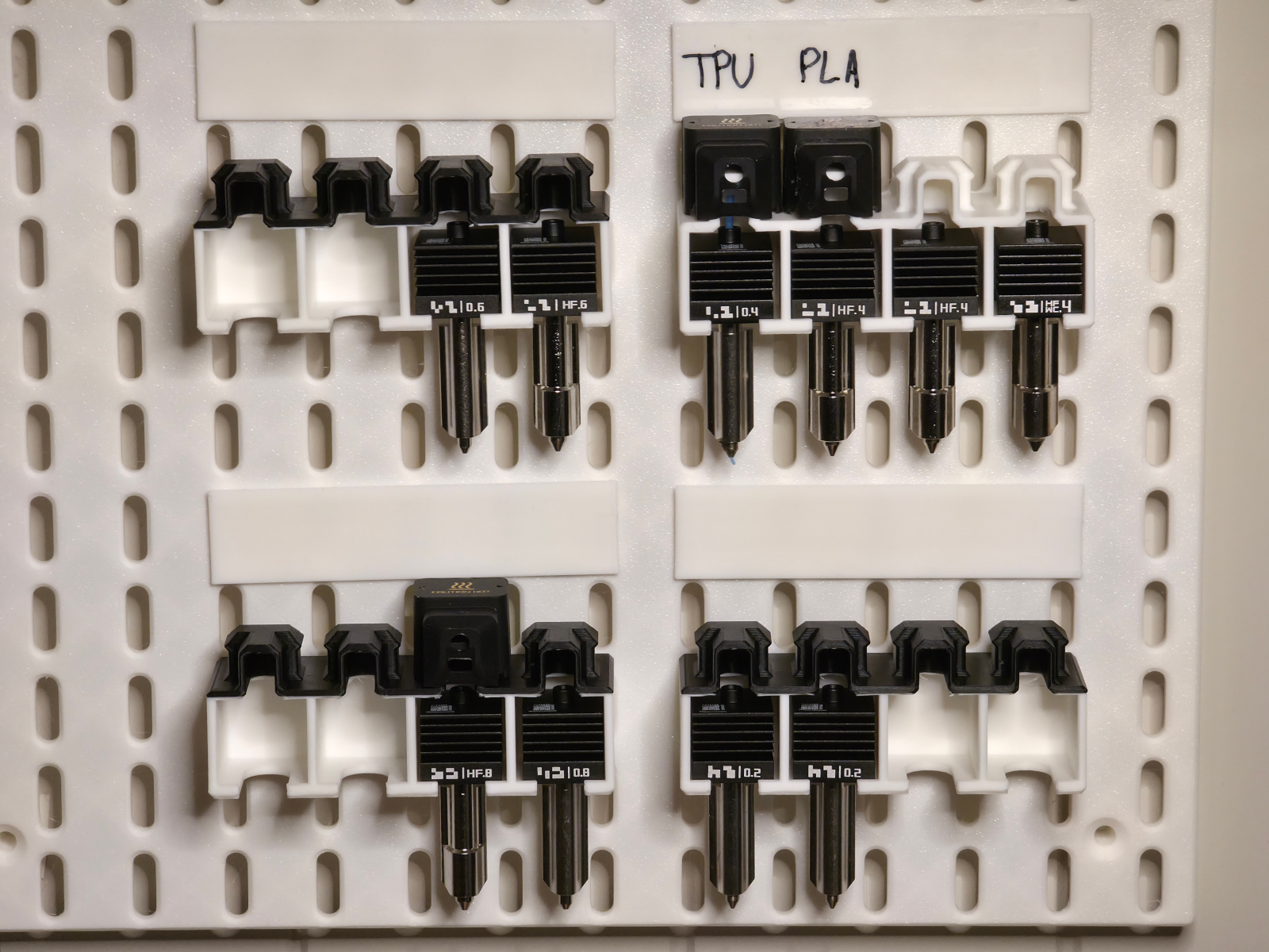 Skådis H2D hotend organizer