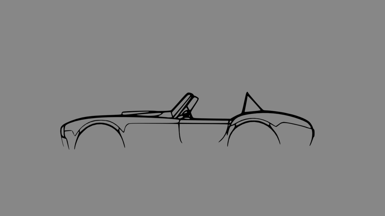 Shelby Cobra 427 2D Wall Art