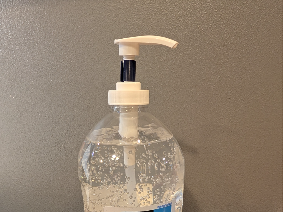 Hand Sanitizer Spacer