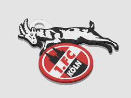 1.FC Köln Schlüsselanhänger / Keychain