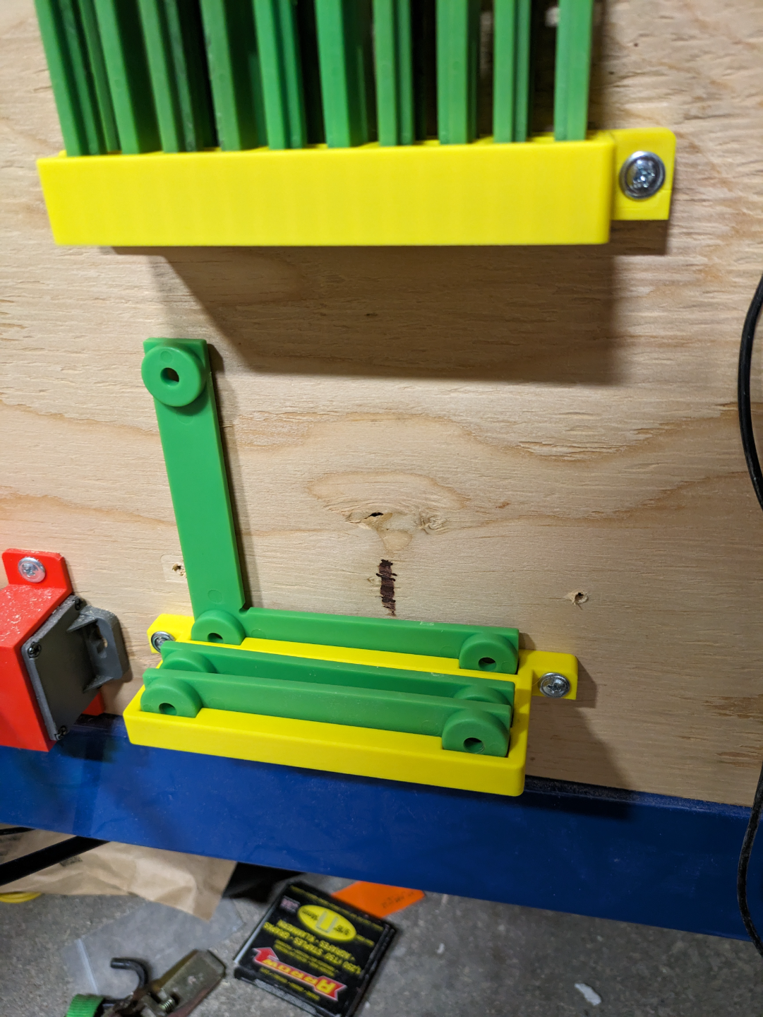 Shapeoko mountable edge clamp holder
