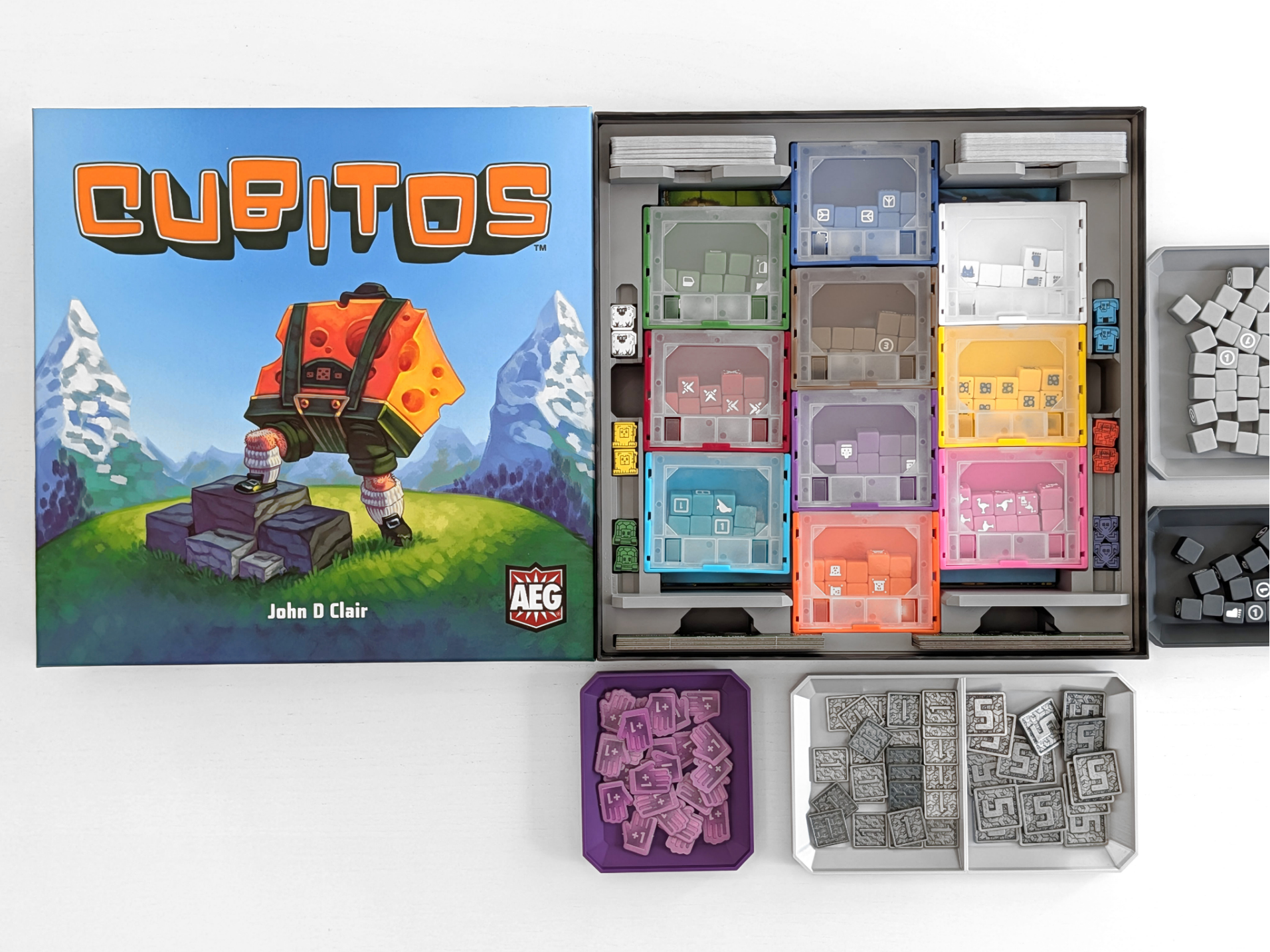 Cubitos w/Expansion + GeekUp - Organizer Insert