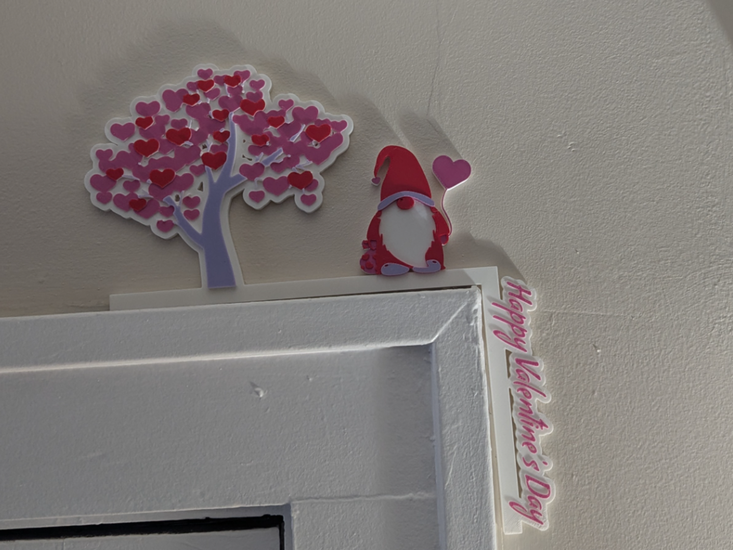 Valentine's Day Door Corner