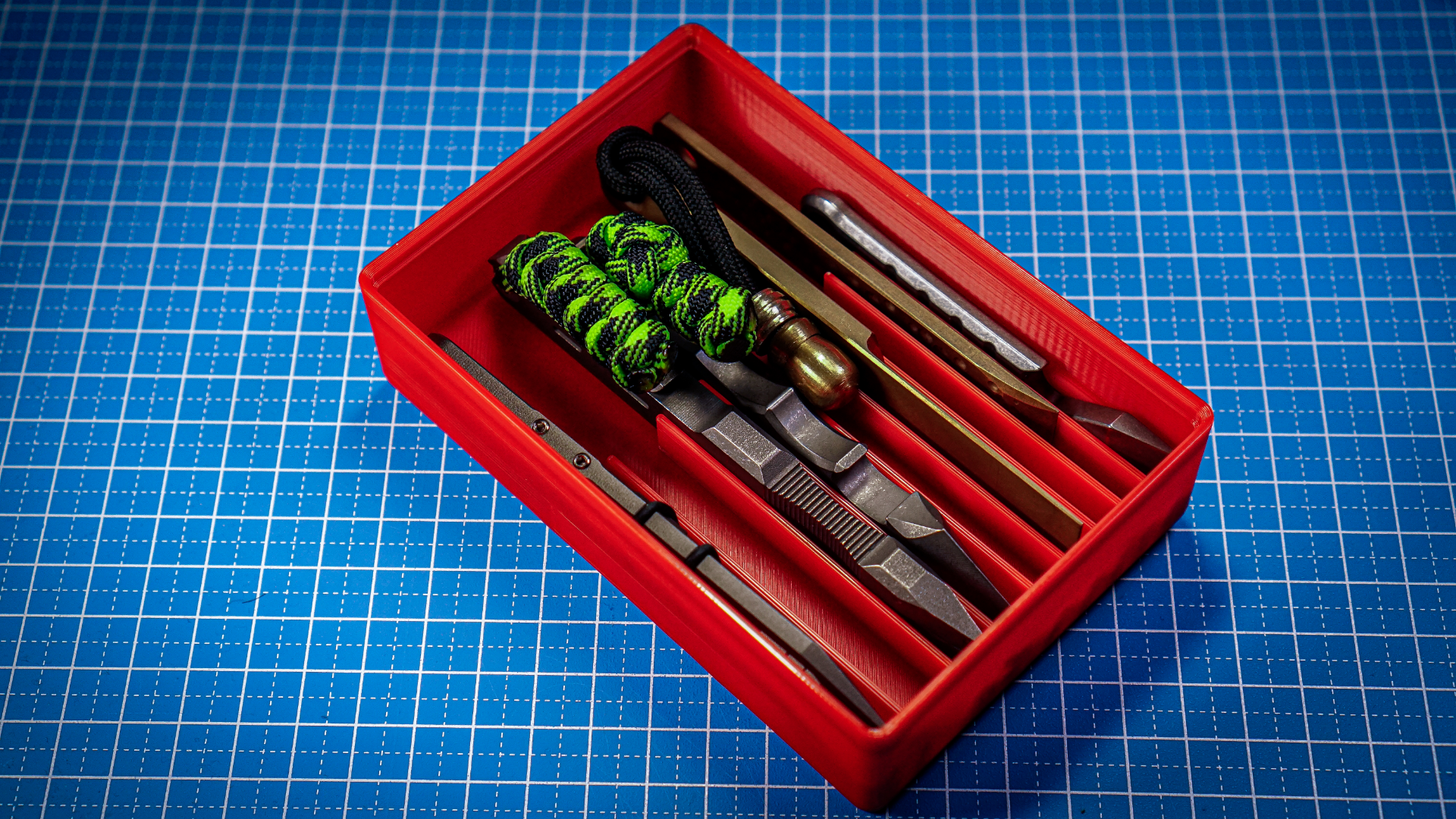 Prybars Tray Gridfinity