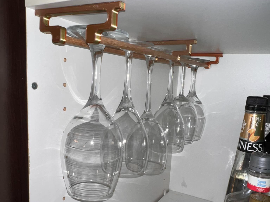 Modular Wine Glass Rack