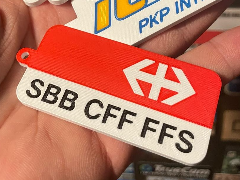 SBB CFF FFS keychain