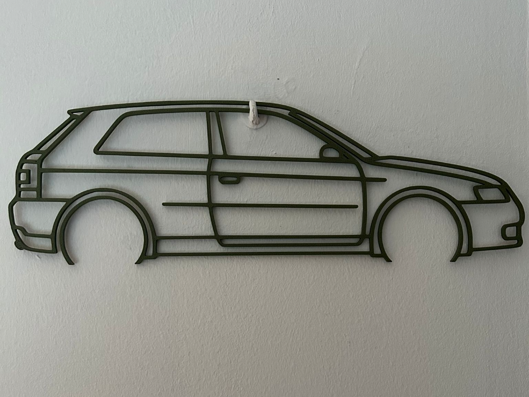 Silueta Audi S3 8L