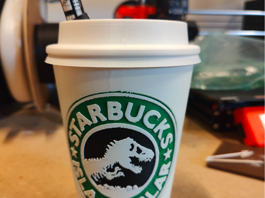 Islar Nublar StarBucks Pencil/tool holder