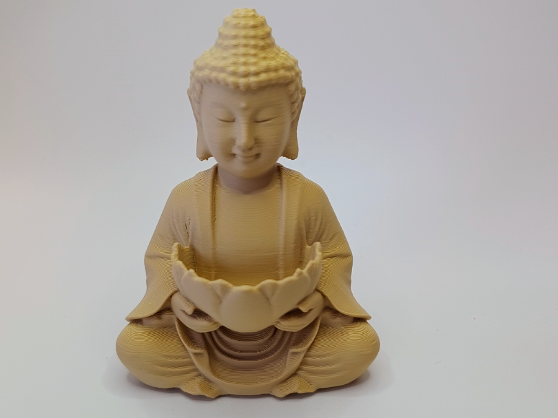 Meditierender Buddha mit LotusSchale Ruhe