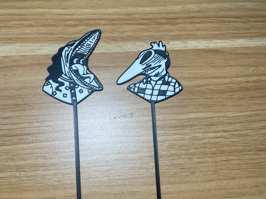 Beetlejuice - Adam/Barbara Cocktail Stirrers