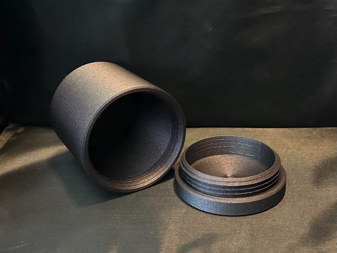 Medium Heavy Walled 85 x 94mm Threaded Cannister