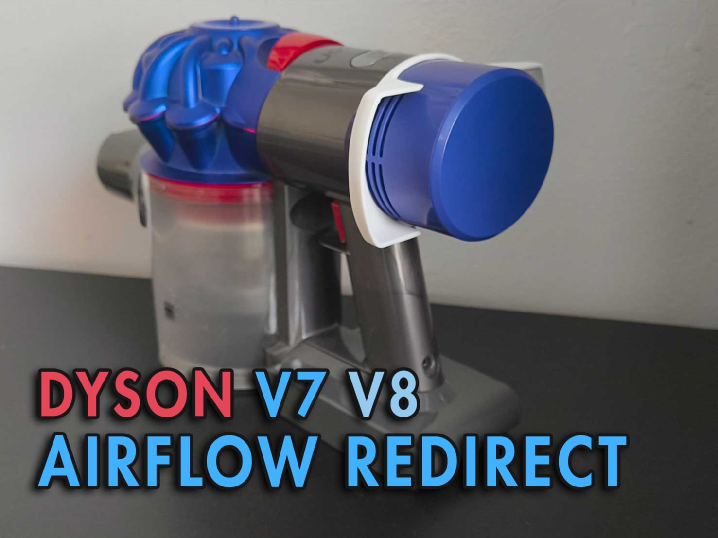 Dyson V7 V8 Airflow Redirect Hood