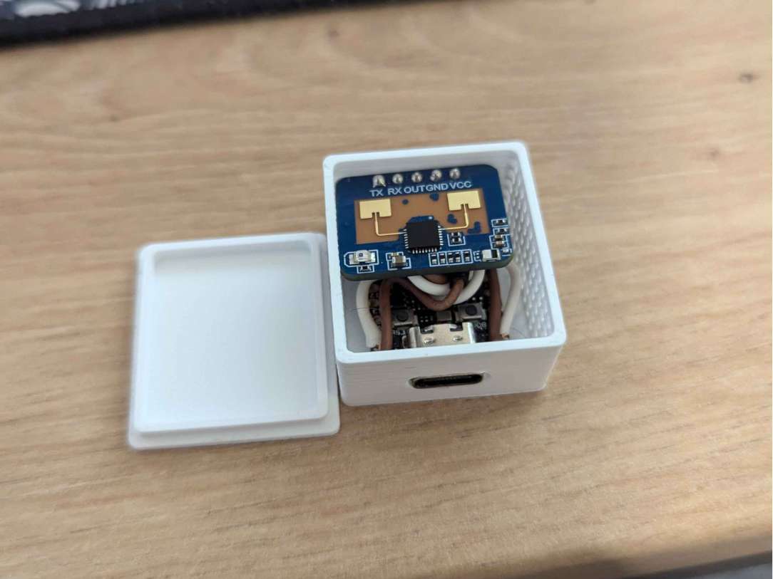 ESP32-S3 supermini LD2410C Case - mmWave sensor