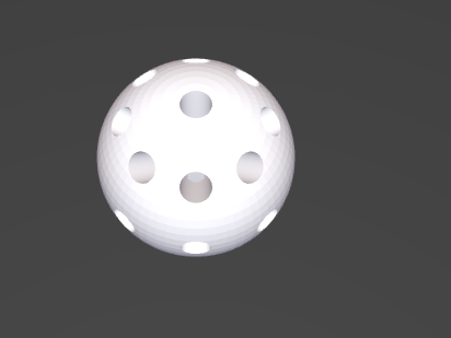 disco ball connector 2mm dowel